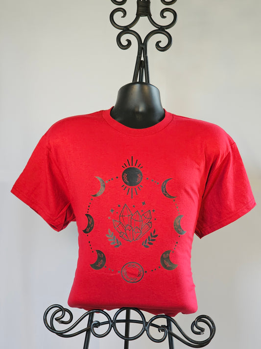 Crystal and Moon Cycle T-Shirt