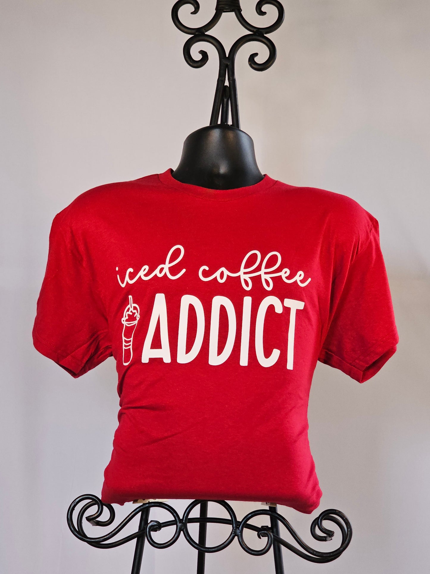 Iced Coffee Addict T-Shirt