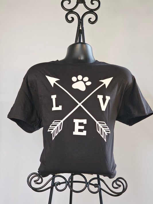 Love Pet Arrow T-Shirt